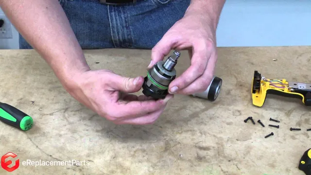how to replace spring in dewalt impact driver