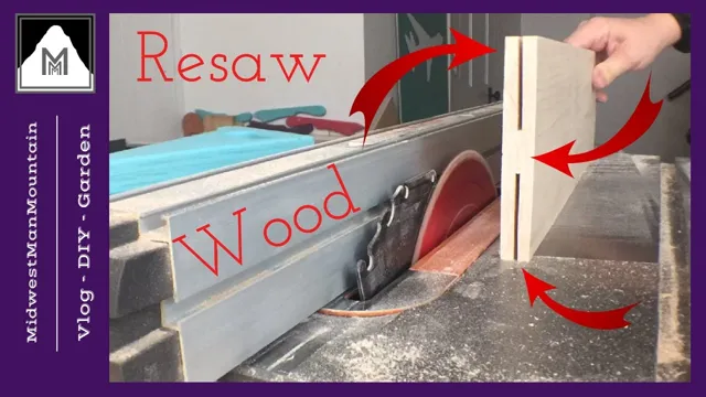 how to resaw without a bandsaw