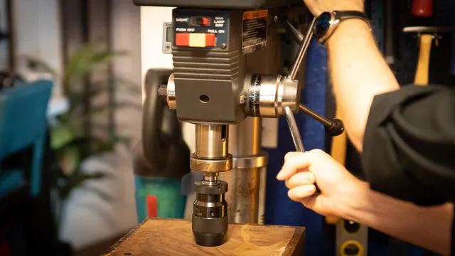 how to reset drill chuck in drill press
