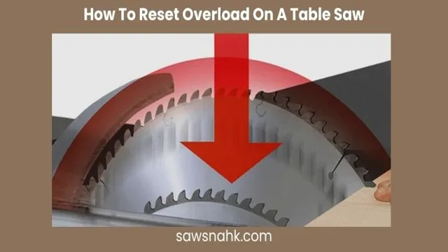 how to reset overload on table saw 1 how to reset overload on table saw