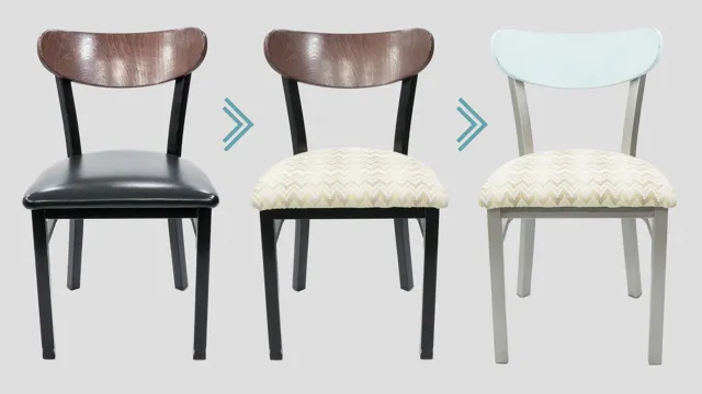 how to reupholster a chair seat without a staple gun