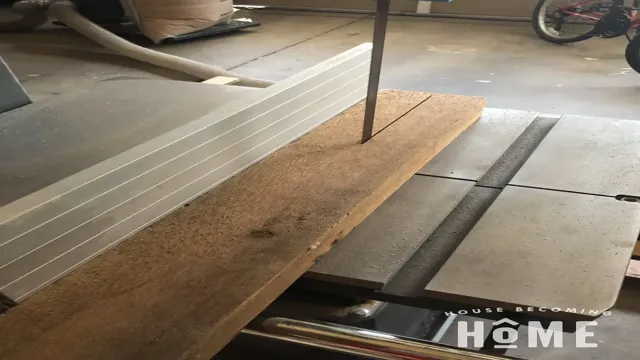 how to rip a 2x4