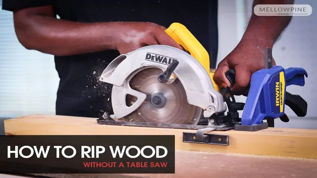 how to rip wood without a table saw 1 how to rip wood without a table saw