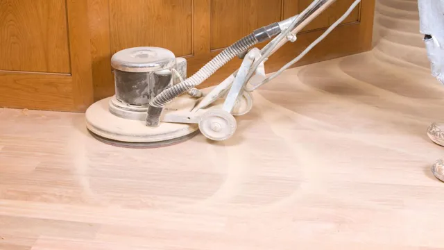 how to sand a floor with an orbital sander