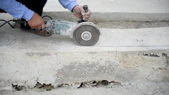 how to sand concrete with angle grinder