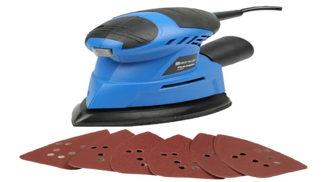 how to sand corners with orbital sander