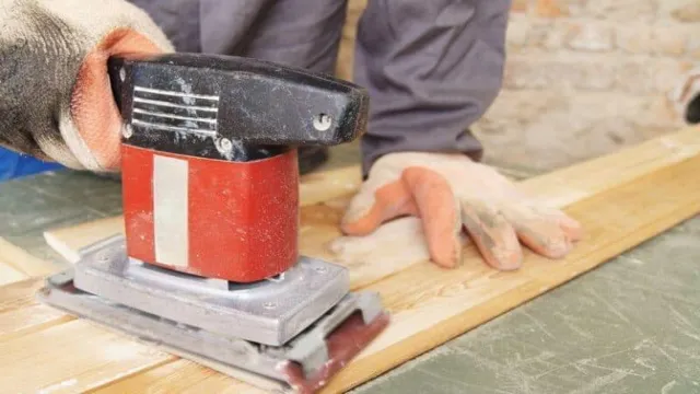 how to sand floors with orbital sander