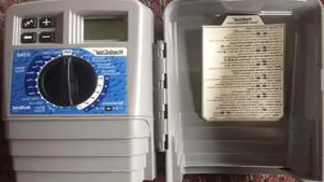 how to set kwikdial sprinkler system