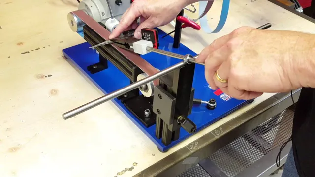 how to sharpen a knife with angle grinder