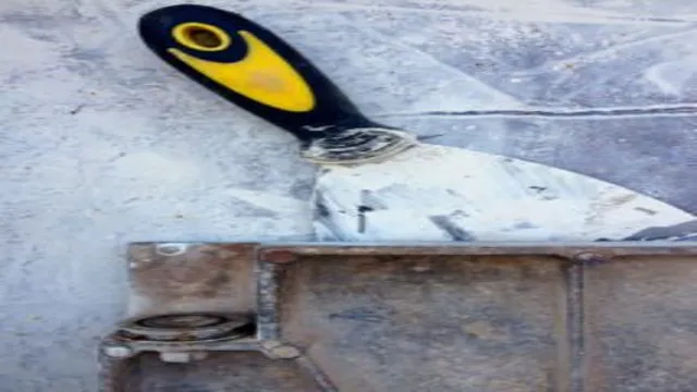 how to sharpen a paint scraper