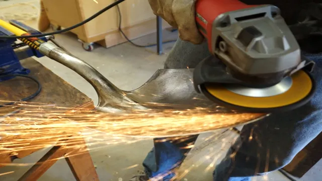 how to sharpen a shovel with an angle grinder