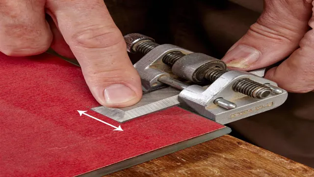 how to sharpen chisels on a grinder