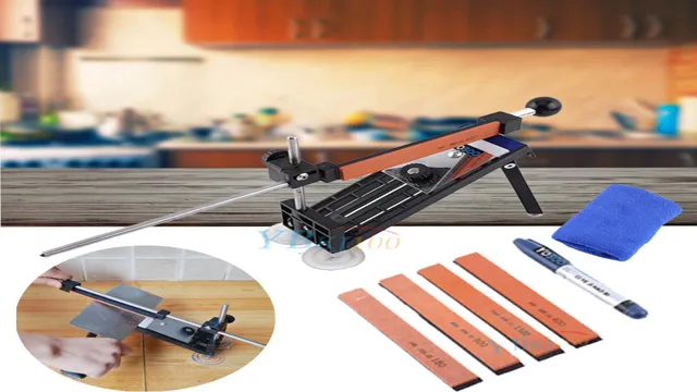 how to sharpen knife with angle grinder