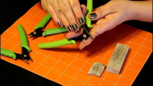 how to sharpen wire cutters with a dremel