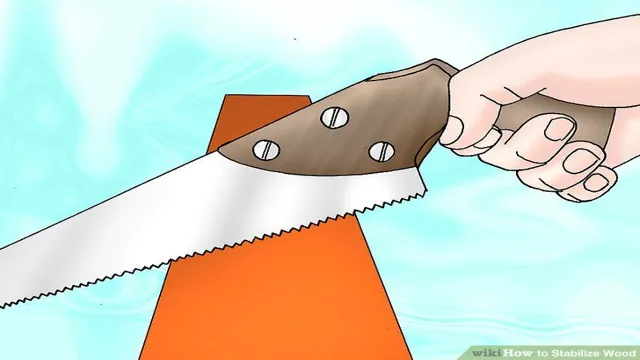 how to stabilize wood for turning