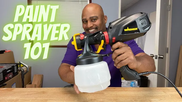 how to start a paint sprayer