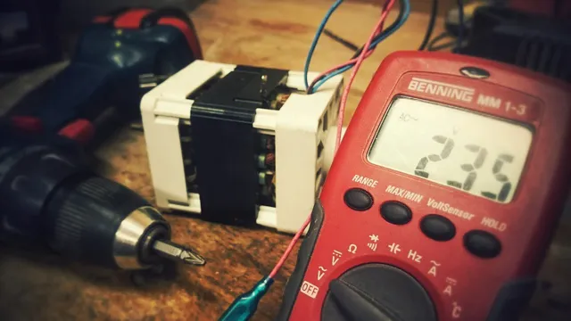 how to test cordless drill battery