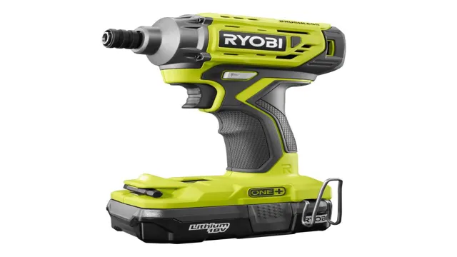 how to tighten ryobi impact driver