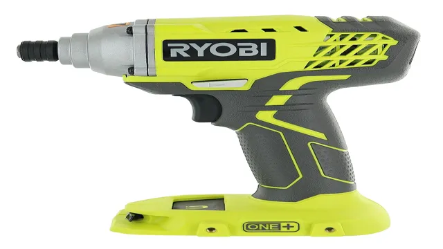 how to tighten ryobi impact driver