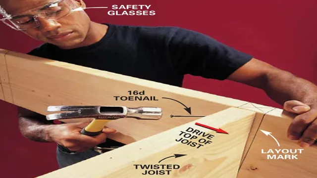 how to toenail with screws