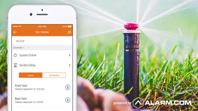 how to turn on rainbird sprinkler system in spring
