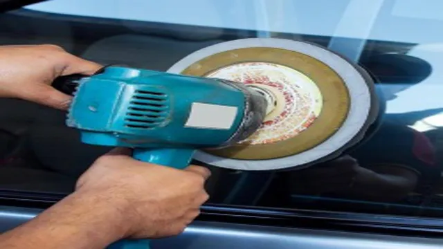 how to use a cordless drill to buff a car
