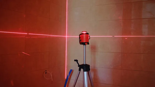 how to use a cross line laser level