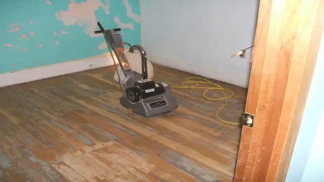 how to use a drum floor sander