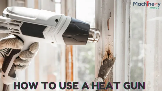 how to use a heat gun on epoxy