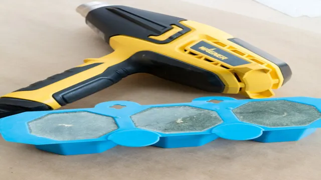 how to use a heat gun on