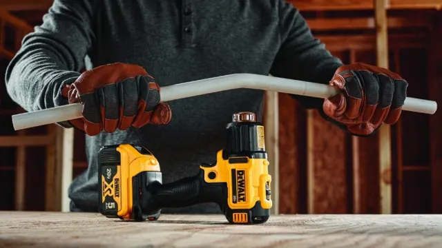 how to use a heat gun to bend plastic 2