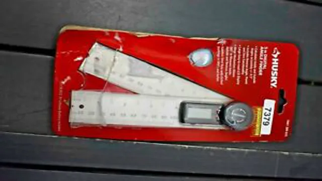 how to use a husky digital angle finder