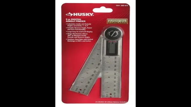 how to use a husky digital angle finder