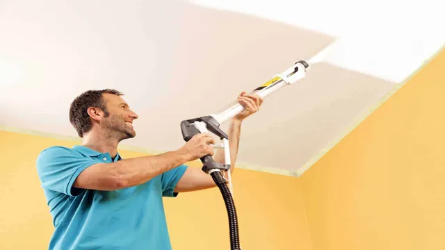 how to use a paint sprayer for ceiling