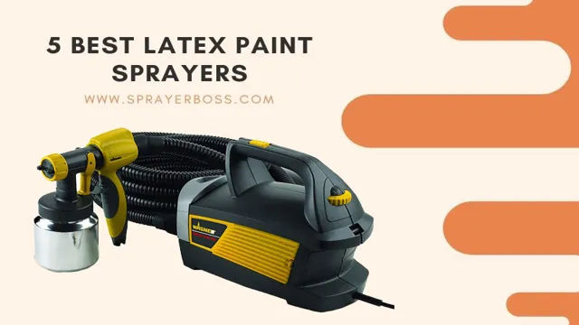 how to use a paint sprayer with latex paint