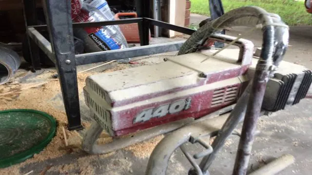 how to use a titan 440i paint sprayer