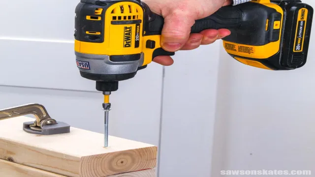 how to use an impact driver for screws