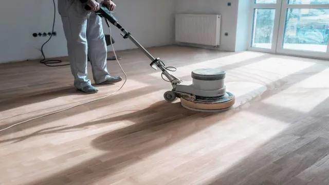 how to use an orbital sander on hardwood floors