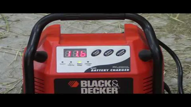 how to use black and decker car battery charger 1 how to use black and decker car battery charger