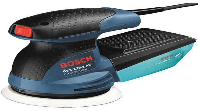 how to use bosch orbital sander 2