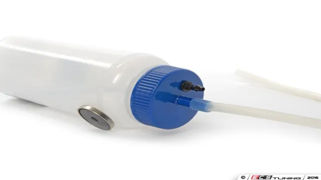 how to use brake bleeder bottle