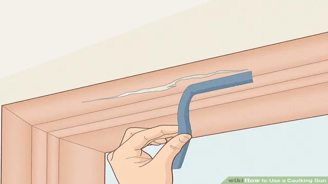 how to use caulking gun correctly