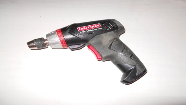 how to use craftsman cordless drill as a screwdriver