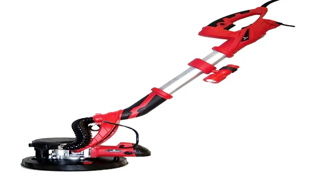 how to use electric drywall sander