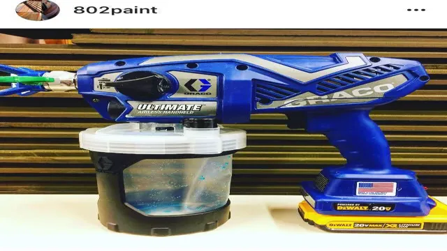 how to use graco cordless paint sprayer