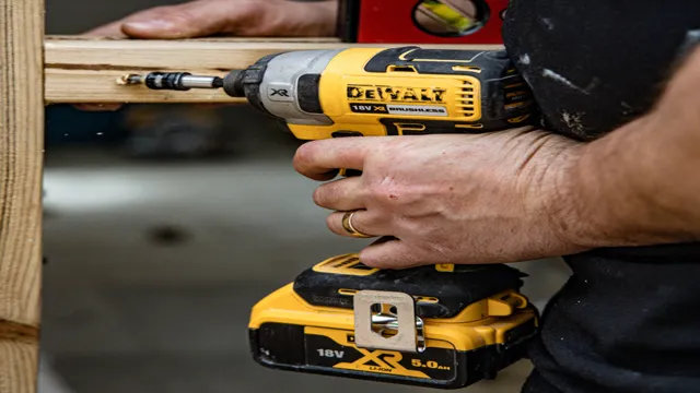 how to use impact driver dewalt