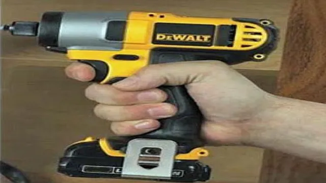 how to use impact driver dewalt