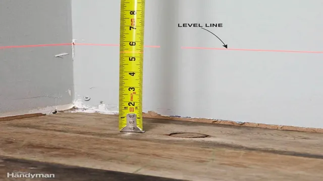 how to use laser level for floor tiling