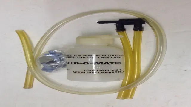 how to use one man brake bleeder kit 1 how to use one man brake bleeder kit