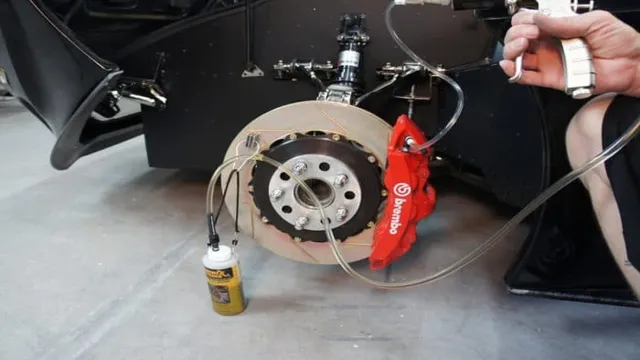 how to use performance tool brake bleeder kit